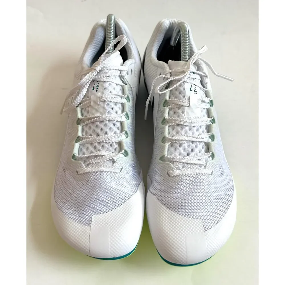 Nike Rival Multi Track Spikes Jumps Sprints Mid Distance White Size 11 NEW